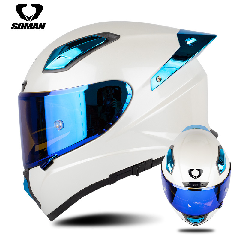 Soman Motorcycle Helmet Carbon - Carbon Fiber Lightweight Motorcycle Helmet ulasan dan harga