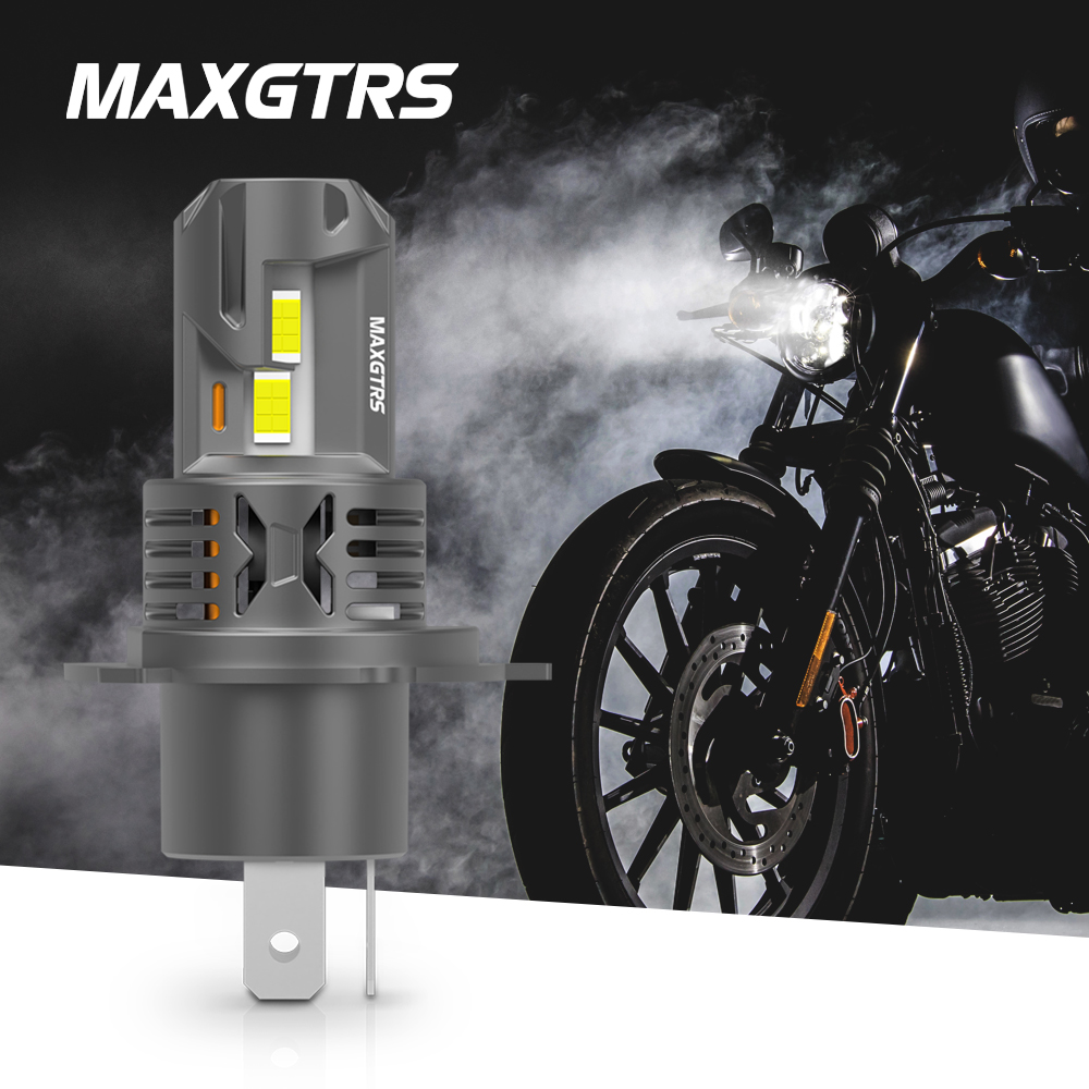 1Pcs H4 Motorcycle LED Headlig - Universal Motorcycle Led Headlight Projector ulasan dan harga