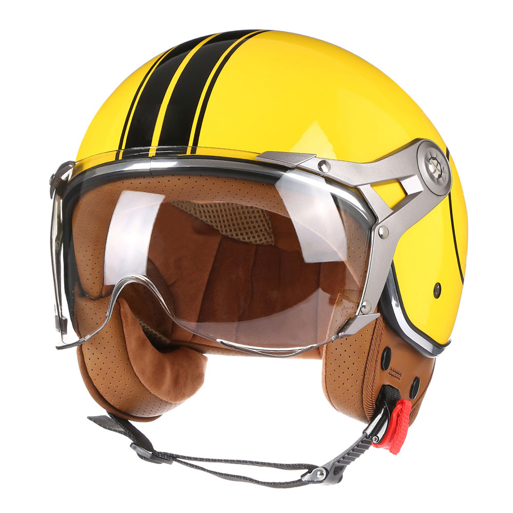 Vintage BLD Motorcycle Helmet  - Vintage Open Face Retro Helmet ulasan dan harga
