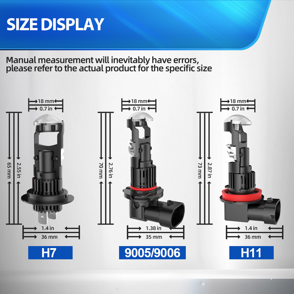 H7 9005/HB3 9006/HB4 H11 led P - Universal Motorcycle Led Headlight Projector ulasan dan harga