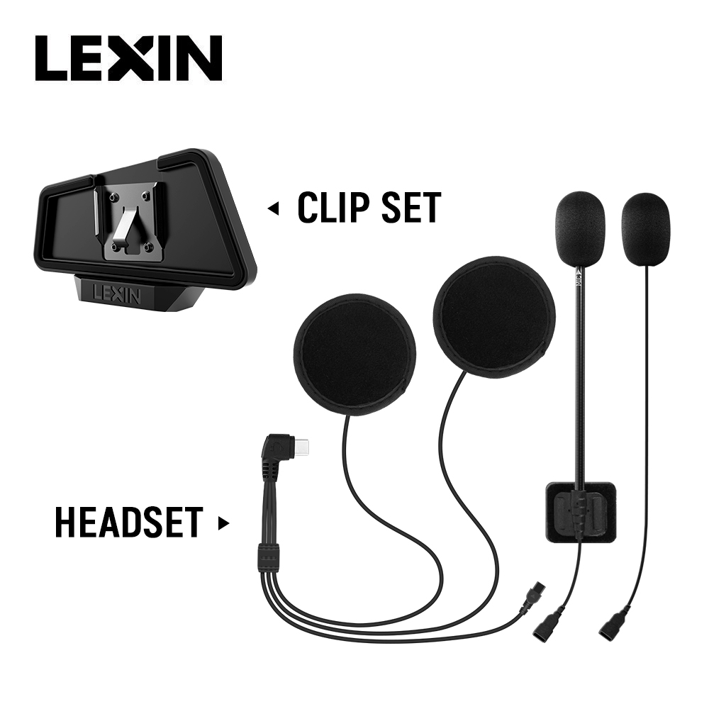 LEXIN LX-B4FM-X Intercom Heads - Full Face Motorcycle Helmet With Bluetooth ulasan dan harga