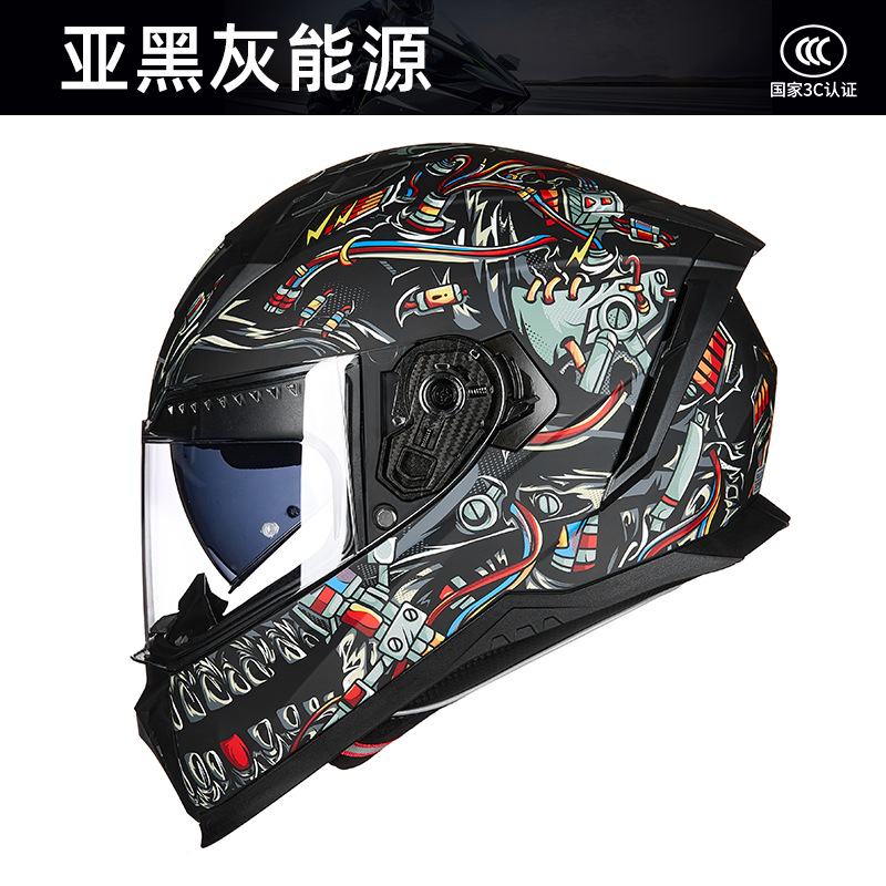 GXT Full Face Motorcycle Helme - Full Face Motorcycle Helmet With Bluetooth ulasan dan harga
