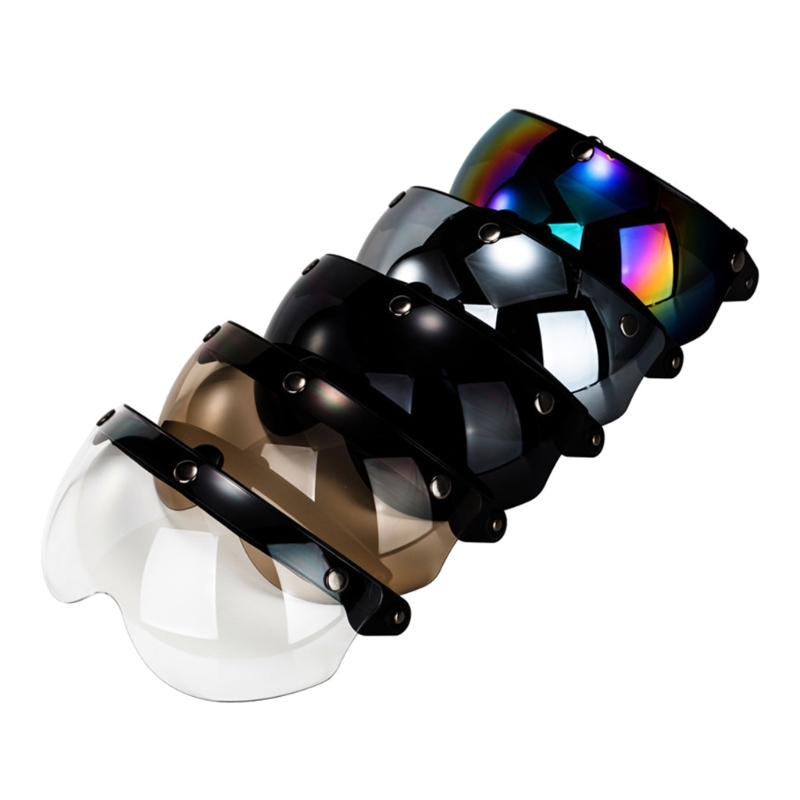 Bubble Helmet Visors for Unive - Vintage Open Face Retro Helmet ulasan dan harga