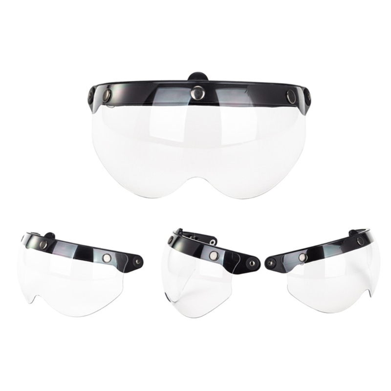 Bubble Helmet Visors for Unive - Vintage Open Face Retro Helmet ulasan dan harga