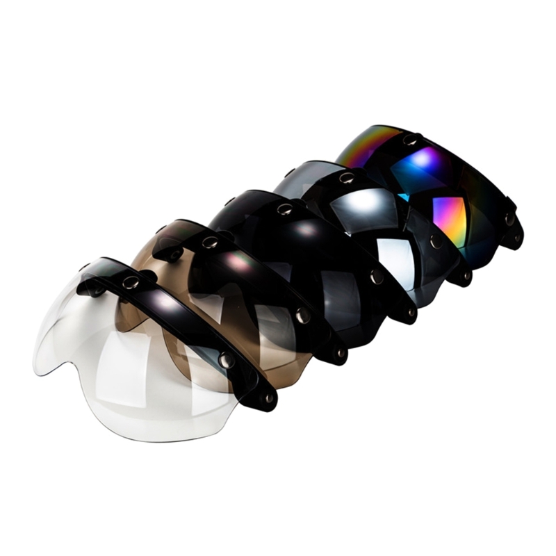 Bubble Helmet Visors for Unive - Vintage Open Face Retro Helmet ulasan dan harga