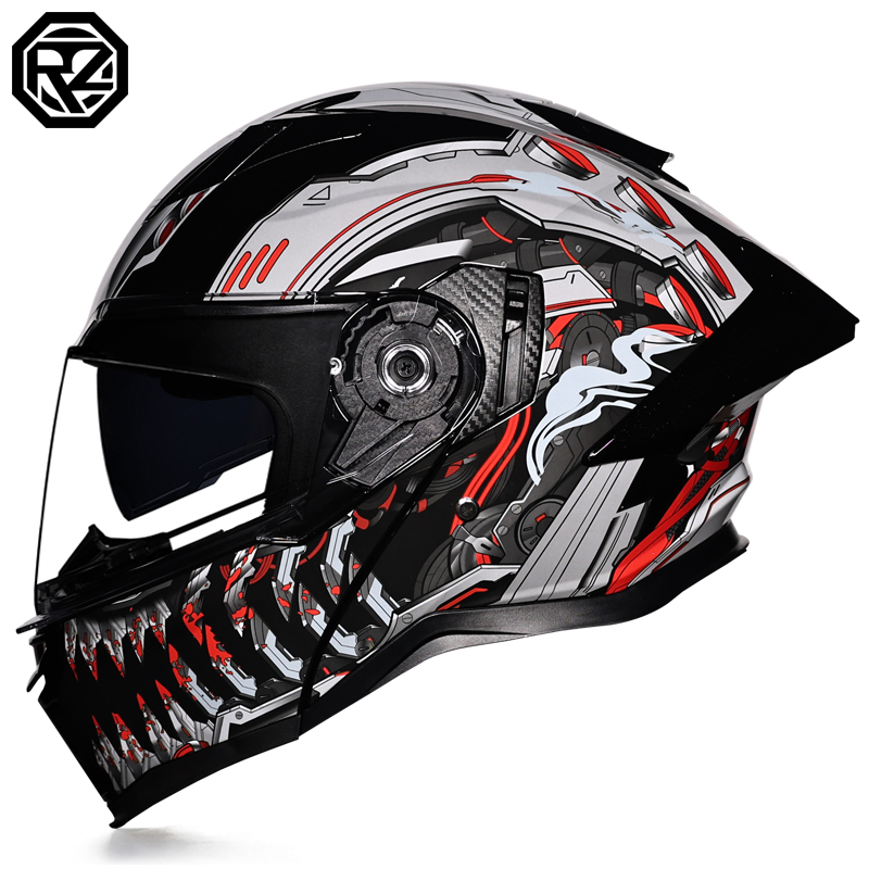 ORZ-997 Modular Flip Up Motorc - Modular Flip Up Motorcycle Helmet Dot Approved ulasan dan harga
