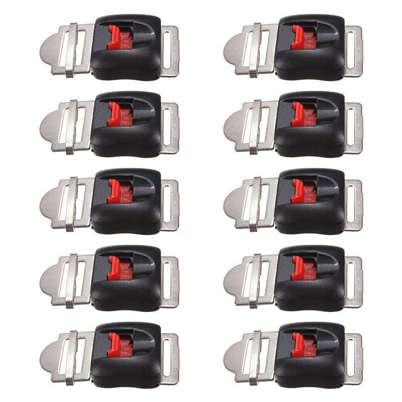 Powerful 10Pcs Universal Motor - Quick Release Buckle Motorcycle Helmet ulasan dan harga