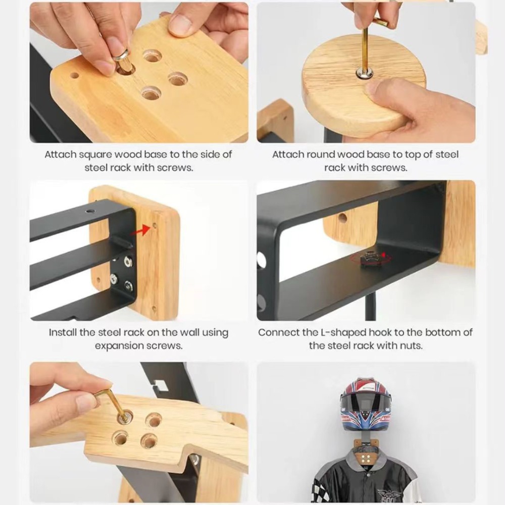 Tactical Gear Wall Mount Heavy - Motorcycle Helmets ulasan dan harga