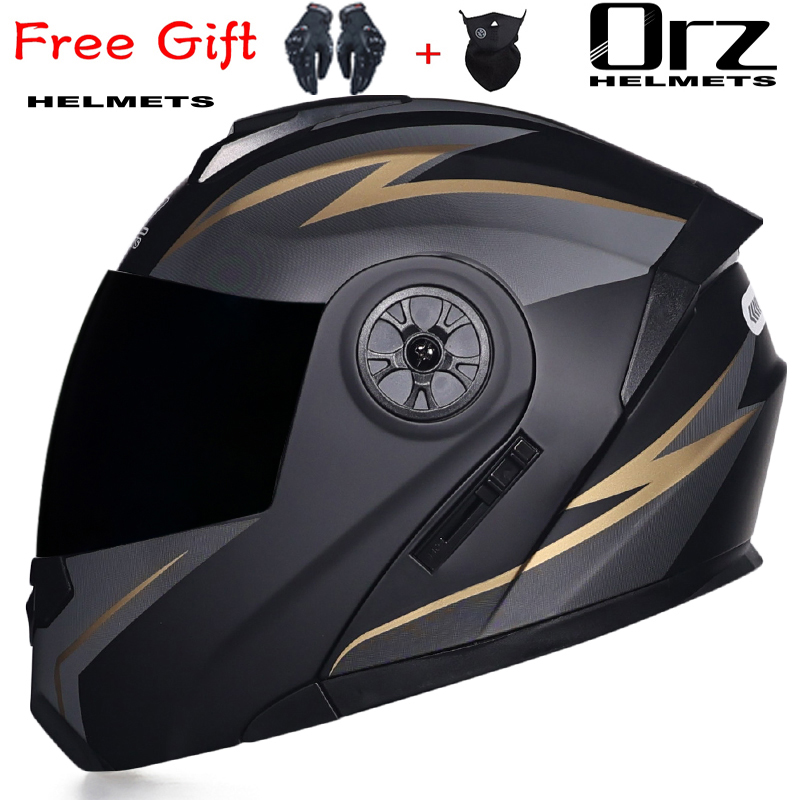 ORZ-161 Latest DOT Approved Sa - Dual Visor Motorcycle Racing Helmet ulasan dan harga
