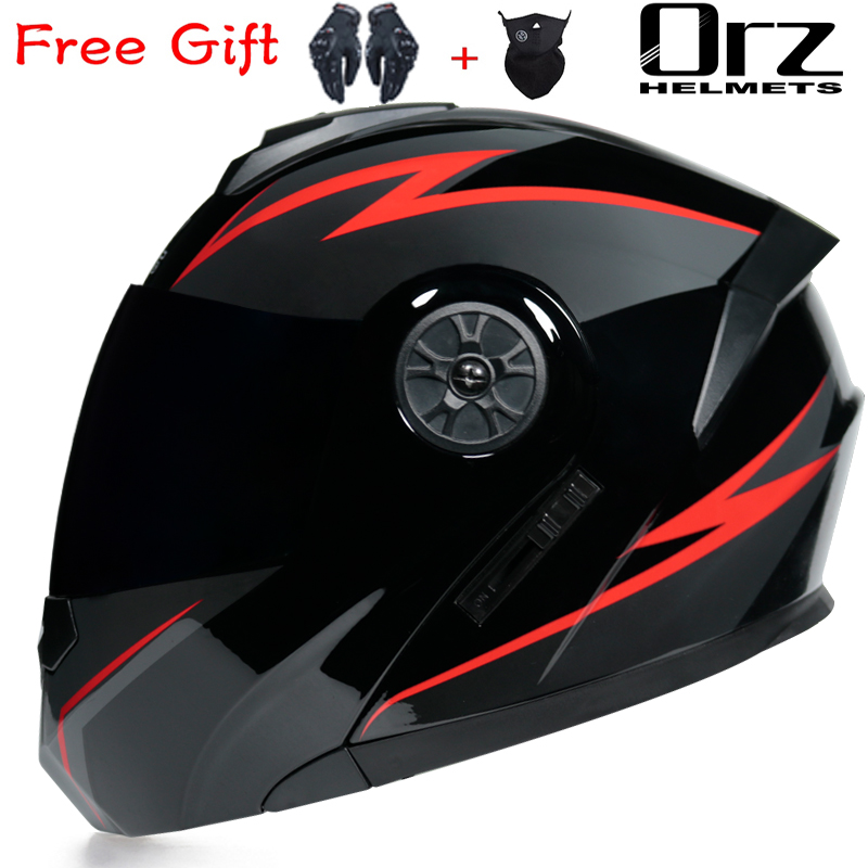 ORZ-161 Latest DOT Approved Sa - Dual Visor Motorcycle Racing Helmet ulasan dan harga