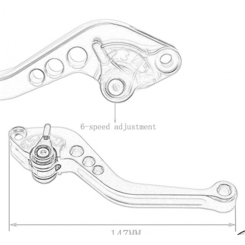 For Kawasaki Versys 650 Versys - Cnc Aluminum Adjustable Brake Clutch Levers ulasan dan harga