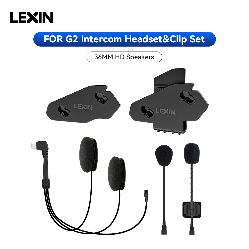 LEXIN-G2 Motorcycle Intercom H - Universal Motorcycle Helmet Intercom Headset ulasan dan harga