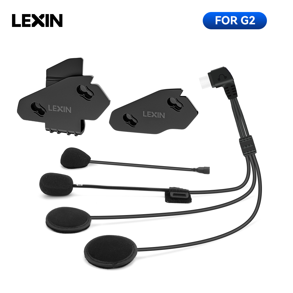LEXIN-G2 Motorcycle Intercom H - Universal Motorcycle Helmet Intercom Headset ulasan dan harga
