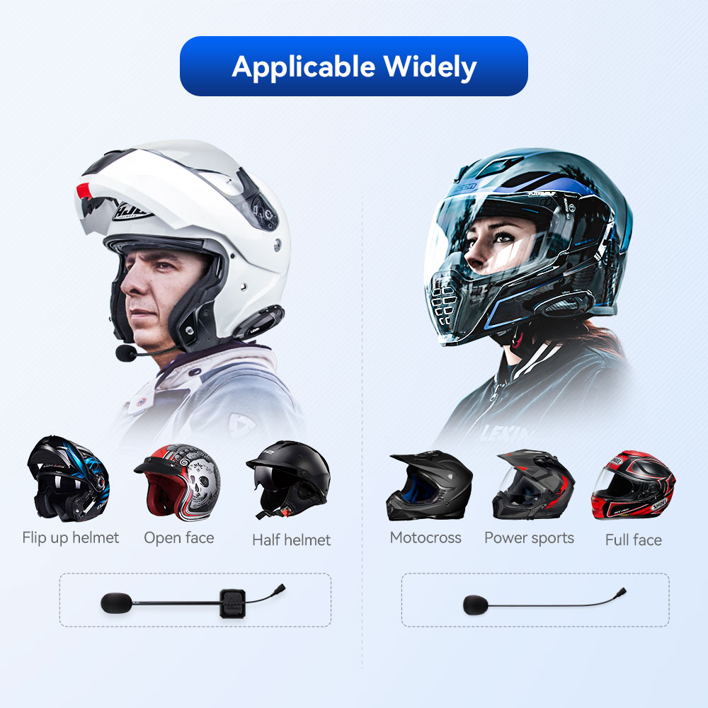 LEXIN-G2 Motorcycle Intercom H - Universal Motorcycle Helmet Intercom Headset ulasan dan harga