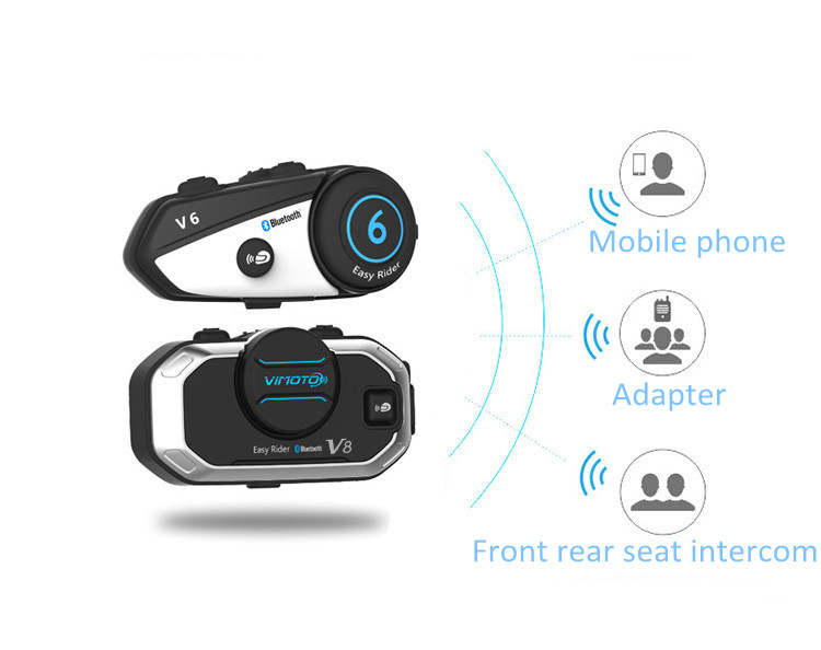 Vimoto V8 Motorcycle Helmet He - Full Face Motorcycle Helmet With Bluetooth ulasan dan harga