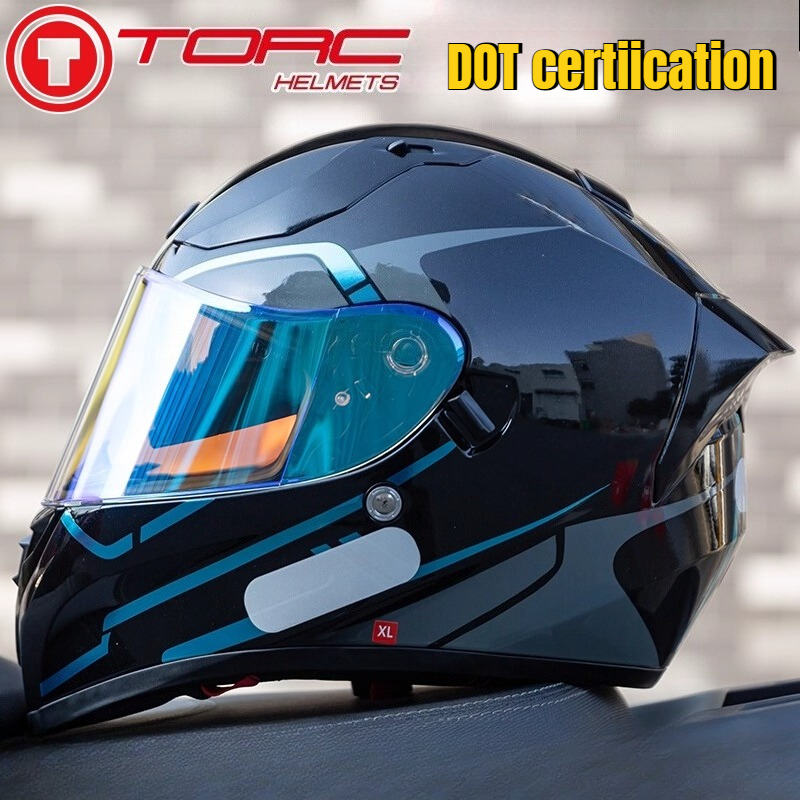 FOR TORC T18 Motorcycle Helmet - Modular Flip Up Motorcycle Helmet Dot Approved ulasan dan harga
