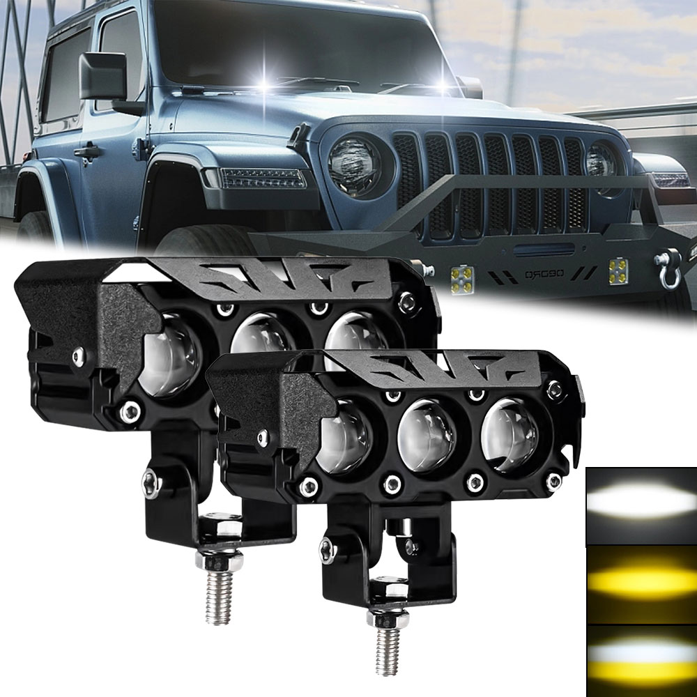 3 Inch Led Projector Motorcycl - Universal Motorcycle Led Headlight Projector ulasan dan harga
