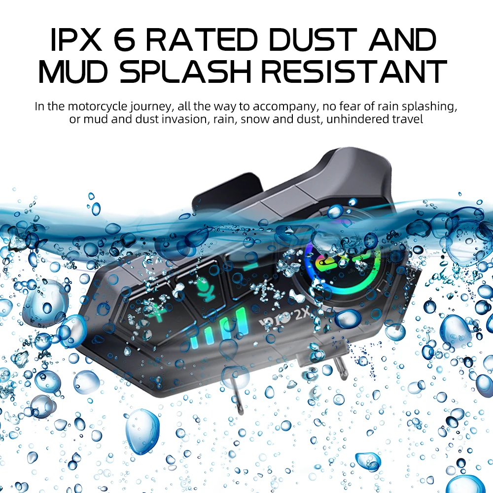 Y10 2x Motorcycle Intercom Blu - Universal Motorcycle Helmet Intercom Headset ulasan dan harga