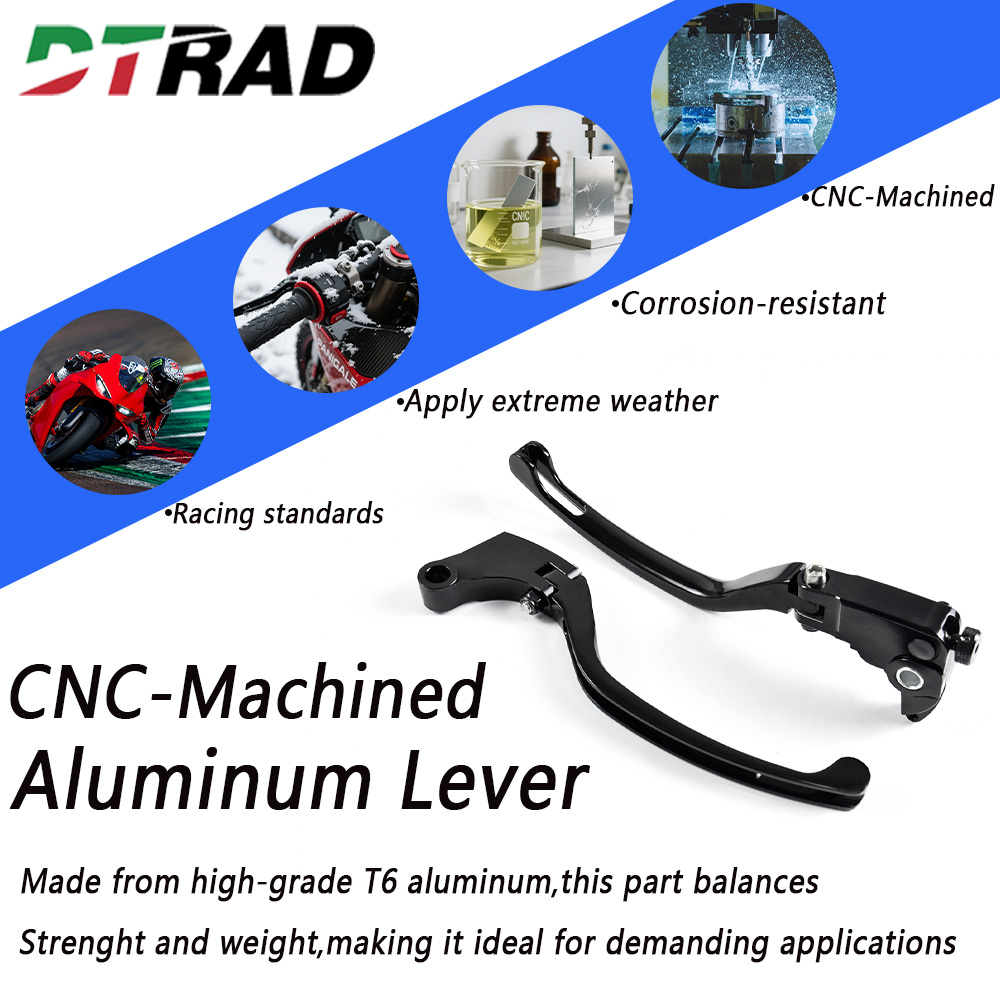 Motorcycle CNC Folding Clutch  - Cnc Aluminum Adjustable Brake Clutch Levers ulasan dan harga
