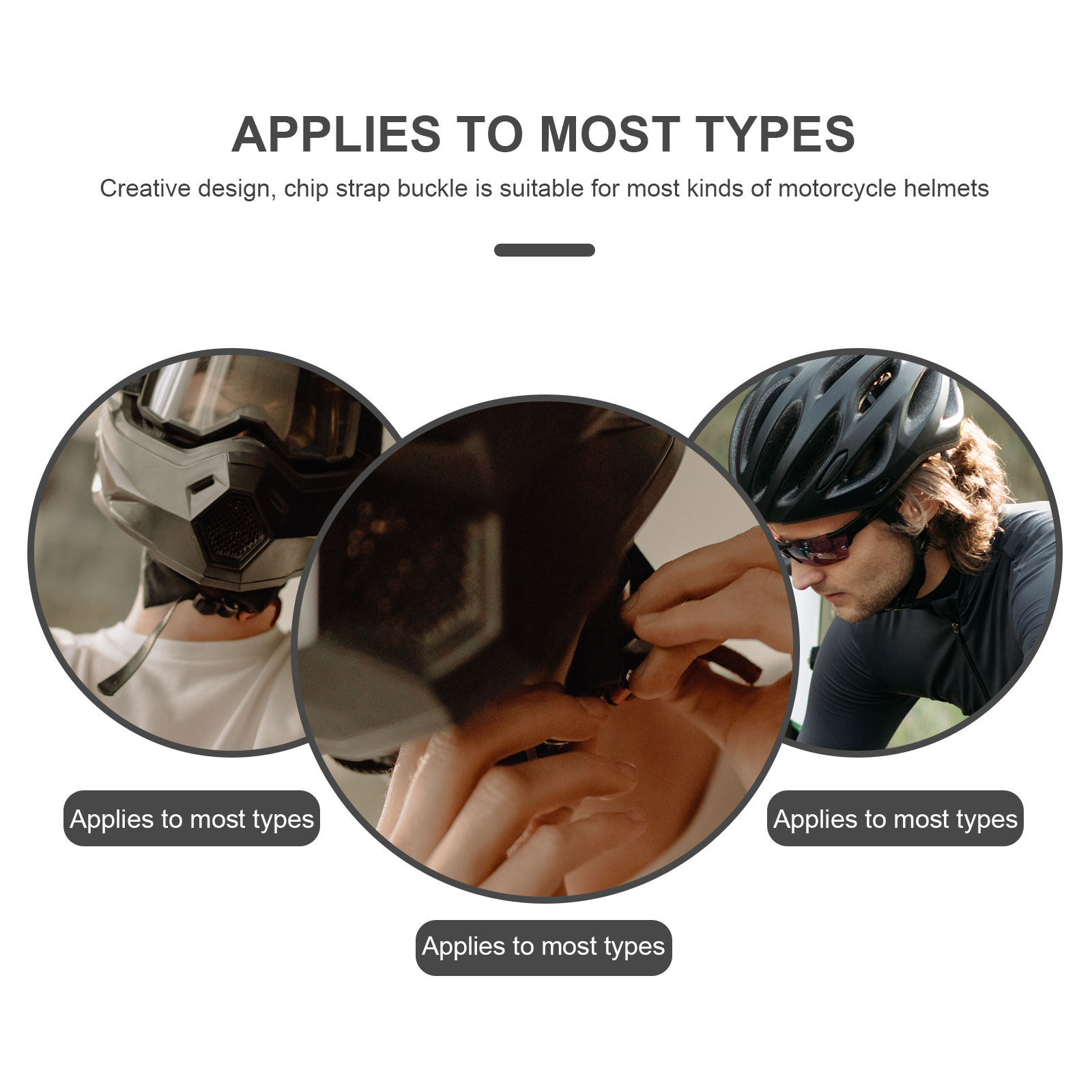 10Pcs Motorcycle Quick Release - Quick Release Buckle Motorcycle Helmet ulasan dan harga