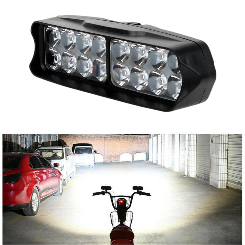 Motorcycle Headlight 12v Spot  - Universal Motorcycle Led Headlight Projector ulasan dan harga