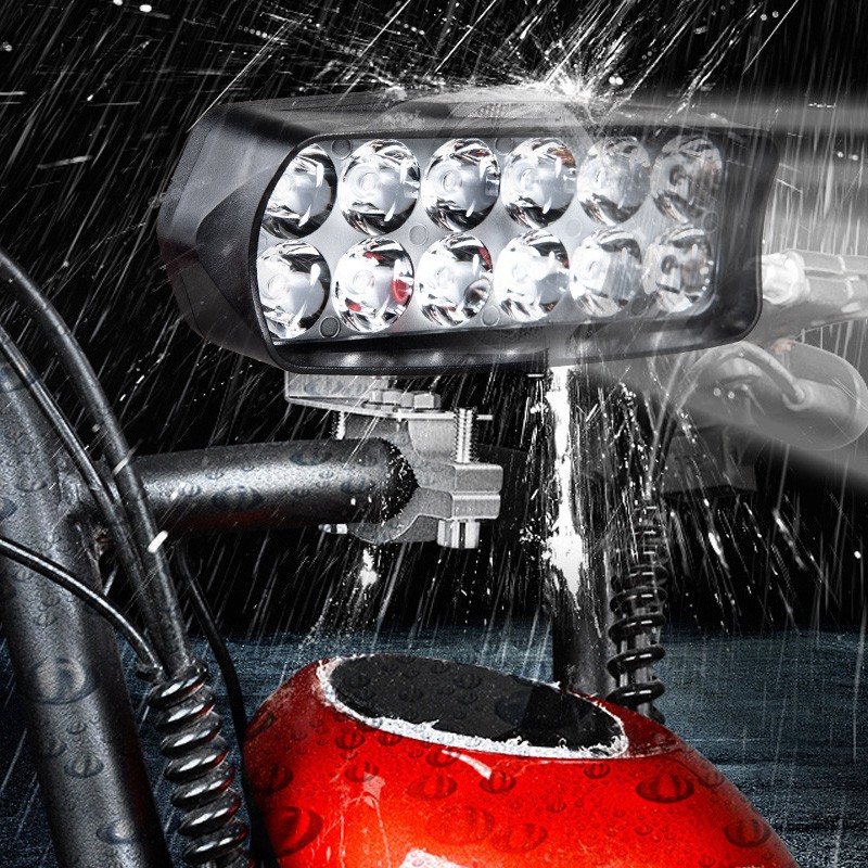 Motorcycle Headlight 12v Spot  - Universal Motorcycle Led Headlight Projector ulasan dan harga