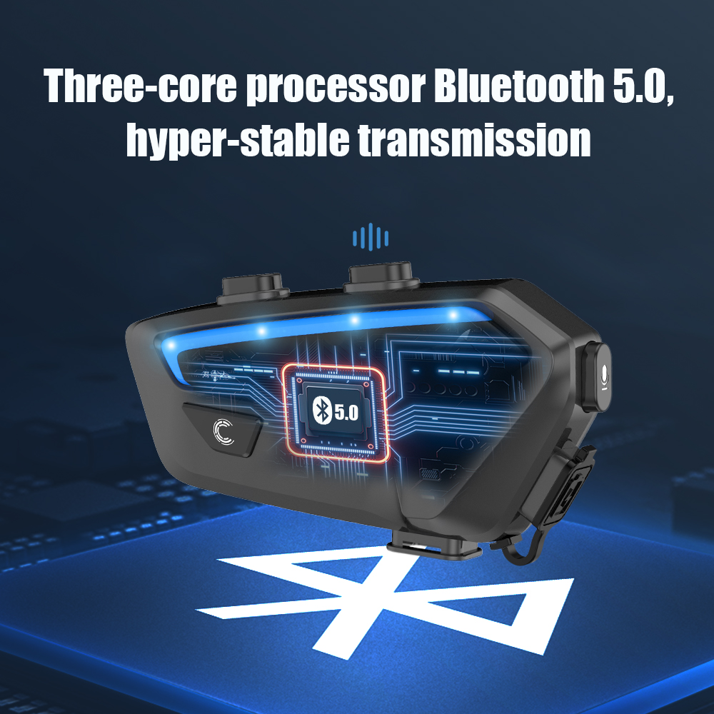 Motorcycle Intercom Bluetooth  - Universal Motorcycle Helmet Intercom Headset ulasan dan harga