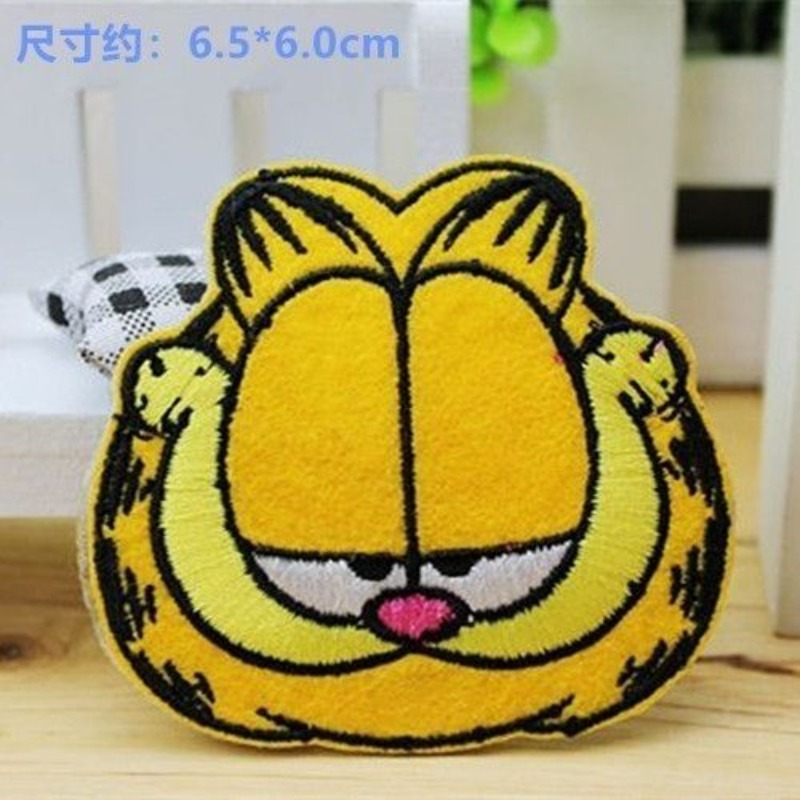 Garfield Embroidered Cloth Sti - Atv Parts ulasan dan harga