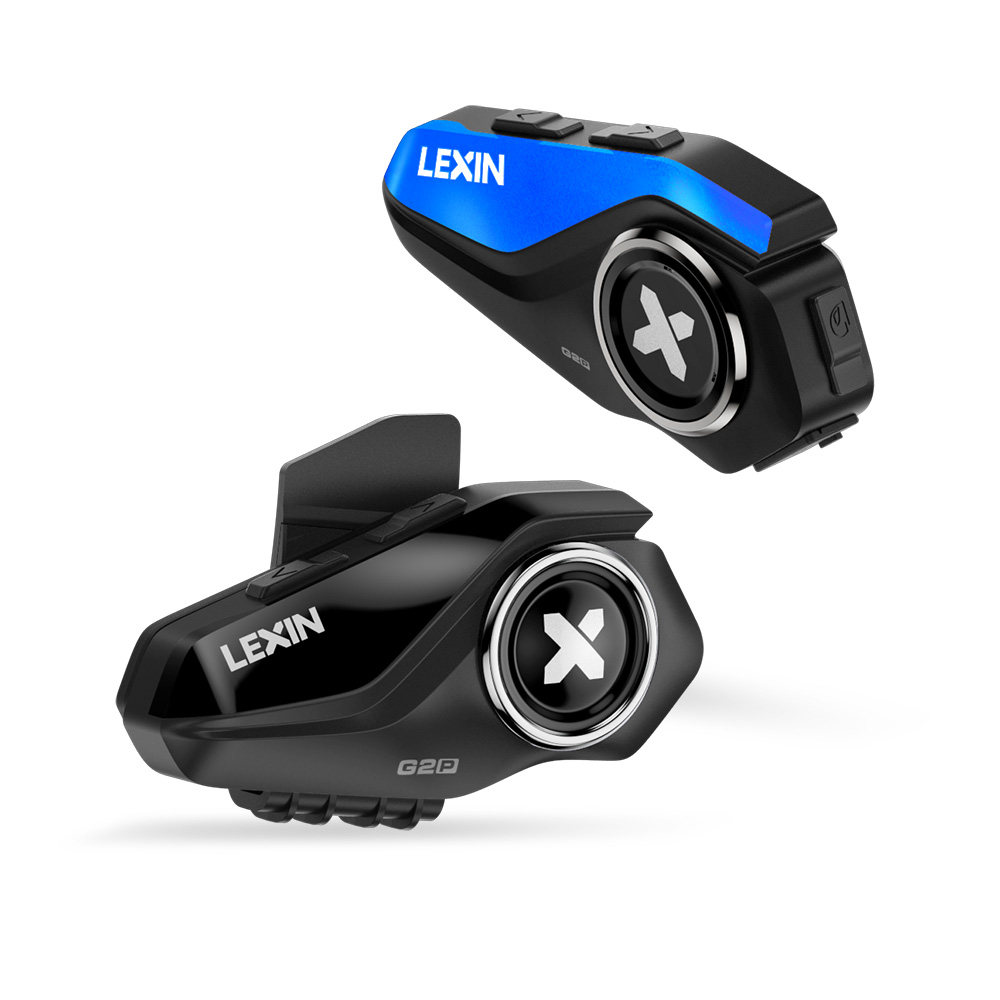 Lexin G2P 2PCS Motorcycle Helm - Universal Motorcycle Helmet Intercom Headset ulasan dan harga
